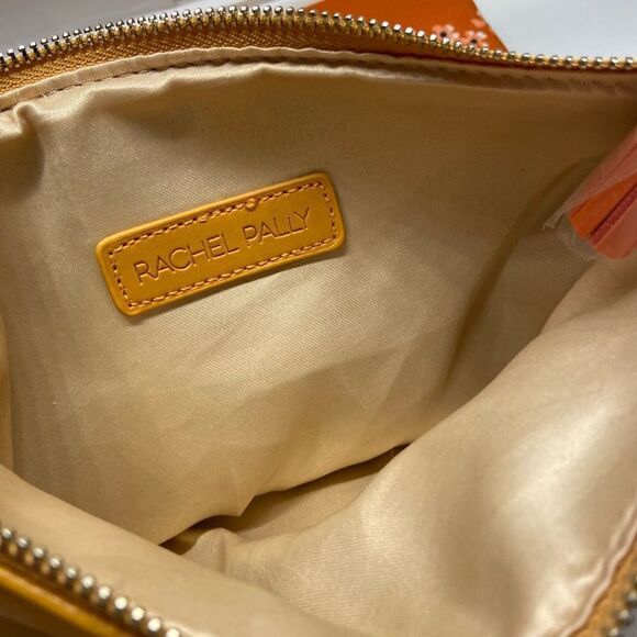 RACHEL Pally Reversible Orange Flower Clutch BNWOT! 🍊 - Picture 2 of 7